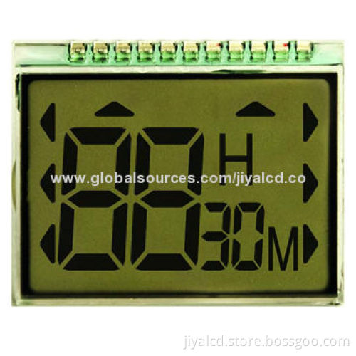 LCD Panel, Domestic Electrical Appliance, Electrical Rice Cooker Display, STN, Transflective, Y/G